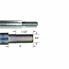 1″ x 40″ Live Rear Axle 3/4″ Step Down for 1994-earlier Manco Dingo 285 286 Kart