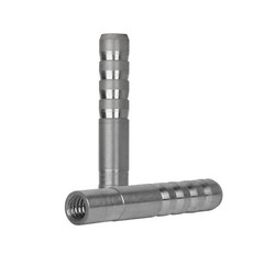 Easton Archery Components Hit Inserts 5MM Aluminum W/ Insert Tool Dozen Bag
