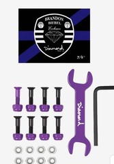 Diamond Supply Co. Brandon Biebel Hardware 7/8″ Purple/Black