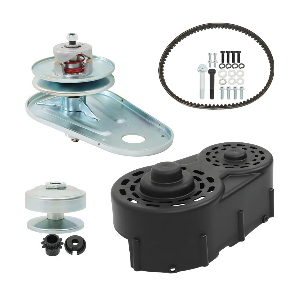For Go Kart Torque Converter Kit 40 Series 8 to16HP Clutch Pulley Driver Driven