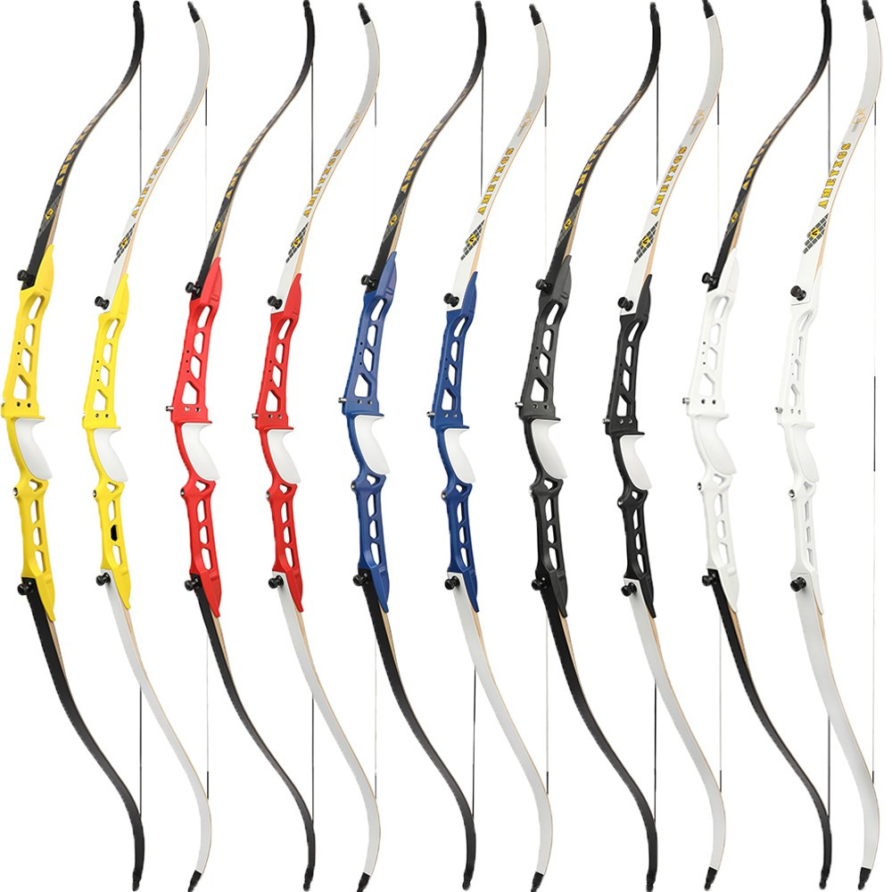 14-40lbs 66» 68» 70»Takedown Recurve Bow Set Arm Guard Archery Target Hunting