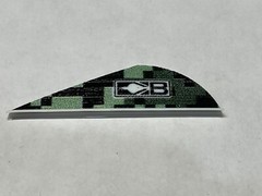 Choice Of 36, 50, Or 100 2″ Flame, Camo, Blood Splatt BLAZER VANES FROM BOHNING