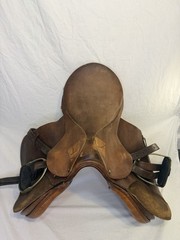 Stübben Siegfried 17” English Jump Saddle 31cm Tree Swiss Made Stirrups