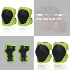 Toddler-Kids Ultralight Helmet with Knee-Elbow-Wrist-Pads – SIZE S 20-22 inch