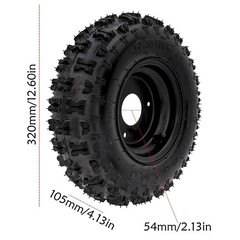 Go Kart Front Axle Kit 6″ Wheels 48V 1000W Differential Motor Go Cart Golf Cart