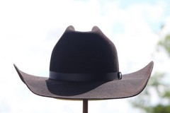 American Hat Co 7 1/2 Maxifelt. Extra Long Oval. 4” Brim.