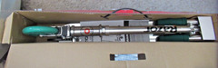 Razor A3 Kick Scooter GREEN / SILVER #13014330 AGES 5+ 143 LB’S MAX