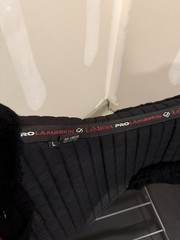 Lemieux Pro Lambskin Half Pad Used – Great Condition – Size Large Black