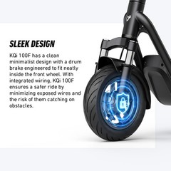 NIU KQi 100F Electric Scooter for Adult with Suspension 17MPH Top Speed K100F