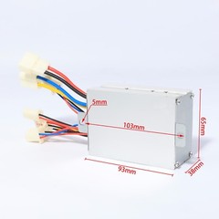 1000W Watt 48V DC Speed Controller box & Throttle Grip for brush electric motor