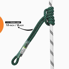 GM CLIMBING 8mm (5/16″) Prusik Loop Pre-Sewn 18 inches / 24 inches
