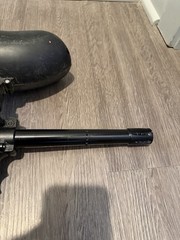 Tippmann Model 98 Semi Auto Paintball Gun w/ Barrel, Hopper ASG UltrAIR HPA Tank