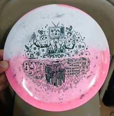 Doomsday Discs Retina Psyop ☣️ Limited Special Edition 📺 Disc Golf 174 Pink