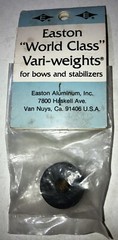VINTAGE Easton World Class Stabilizer Vari-Weight Black Enamel CAP Weight 1.5oz