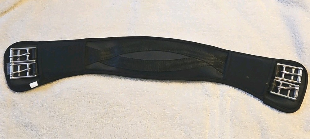 Ovation Neoprene Dressage Girth Black 60 cm / 24 in MPN 60cm 24″