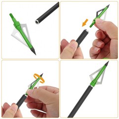 20 in Carbon Crossbow Bolts Crossbow Arrows +/OR Hunting Broadheads Hunting USA