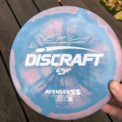 Discraft ESP Avenger SS Paul McBeth 5x World Champ SUPER SWIRLY Brand New