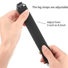 Ximimark 2 Pcs Useful Adjustable Elastic Motorcycle Bike Leg Boot Straps Pant