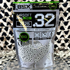 NEW BSX Tactical Bio Airsoft BB’s – .32g – 3,125 Count – White