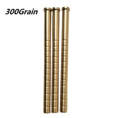 ID6.2mm Archery Arrow Insert Copper Brass Connector 250gr Heavy Weight Shaft DIY