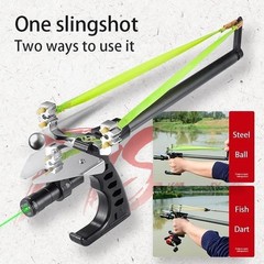 Catapult Slingshot Archery Bow fishing Arrows Reel Laser Shooting Bow Fishing