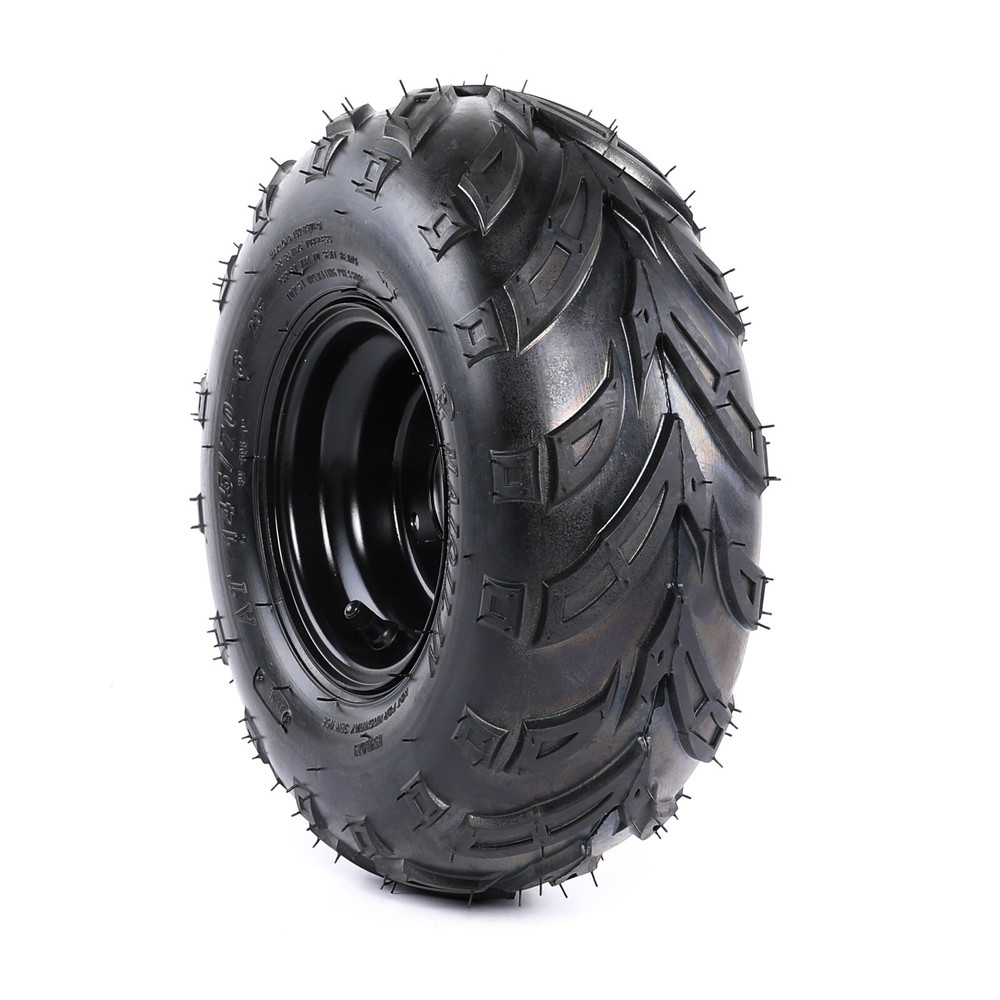 2/4pcs 145/70-6 Wheel Tire Rim for ATV Quad Buggy GoKart 4 Wheeler 50 70cc 110cc