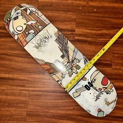 Mike Shinoda Signed 2004 Think Skateboard Robot Series Deck Linkin Park NOS Auto
