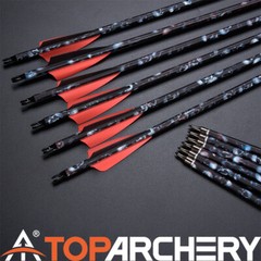 Archery ILF Bow 62″ Recurve Bow RH Aluminum Riser 12X Carbon Arrows 25-60lbs