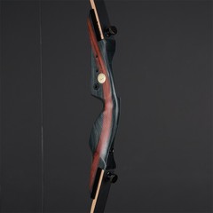 62″ Takedown Recurve Bow Arrows Wooden Riser 20-50lbs Archery Target Hunting US