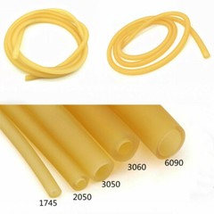 2M Natural Latex Slingshot Elastic Tube Rubber Tubing Band for Hunting Exercise