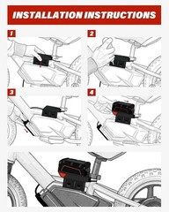Battery Adapter for Stacyc 12″ & 16″ Electric Balance Bikes – Compatible with Mi