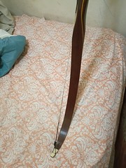 Vintage 1953 Rare Fred Bear Grizzly Glass-Powered 8R9913 56″ 40# RH Recurve Bow