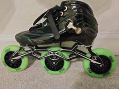 kids inline speed skates vnla size mens: 5 women:5 3X 100/110 mm frame 165/195mm