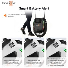 KINGSONG 18XL PRO Electric Unicycle for Adults 37 mph Speed 87 miles Range EUC