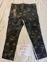 Black MultiCam Tatical Military Han Wild Battle Shirt + BDU Pants Sizes M-2XL