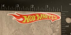 Hot Wheels 3” Inch Skateboard Sticker Waterproof Red Flame Decal