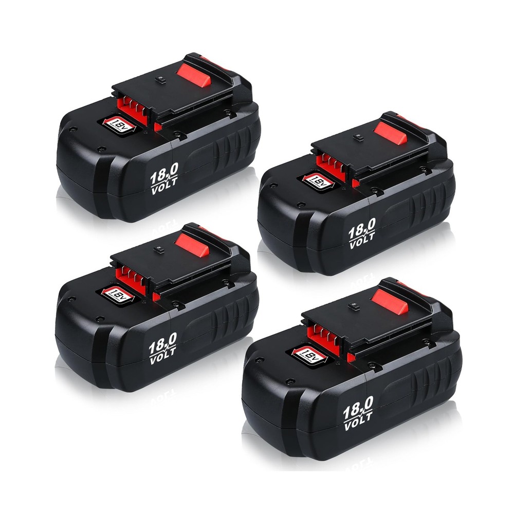 VANTTECH 4Pack 4.8Ah PC18B 18 Volt Replacement for Porter Cable 18V Battery N…
