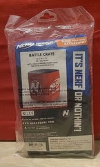 Nerf Bunkr Battle Zones Inflatable Battle Crate Red 19″x 19″x 22″ BRAND NEW!