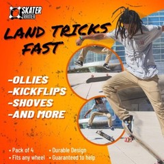 Skater Trainer – Skateboard Trick Trainer – Practice Tool for Beginners and Kids