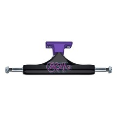 Slappy Skateboard Trucks ST1 Hollow Bam Margera Black/Purple 8.0″