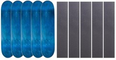5 PK Cal 7 Maple Skateboard Deck Multi-Color 7.75″ 8″ 8.25″ 8.5″ with Grip Tape