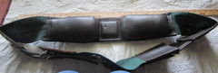 31″DOVER QUALITY SUFFOLK SADDLERY PADDED LEATHER SURCINGLE W/GIRTH TRAINING TACK