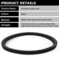 CVT Carbon Drive Belt for Polaris Sportsman Scrambler 850 1000XP 2015-2019 32…