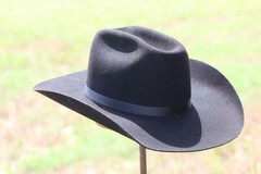 American Hat Co 7 1/2 Maxifelt. Extra Long Oval. 4” Brim.