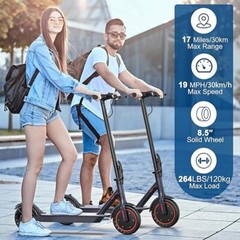 LADPED LP60 8.5INCH Solid Tire Electric Scooter 25KM/H Long Range 30KM