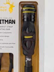 Trophy Ridge Stabilizer Hitman 6″ Black w/ Quick Disconect & Wrist Sling #29572