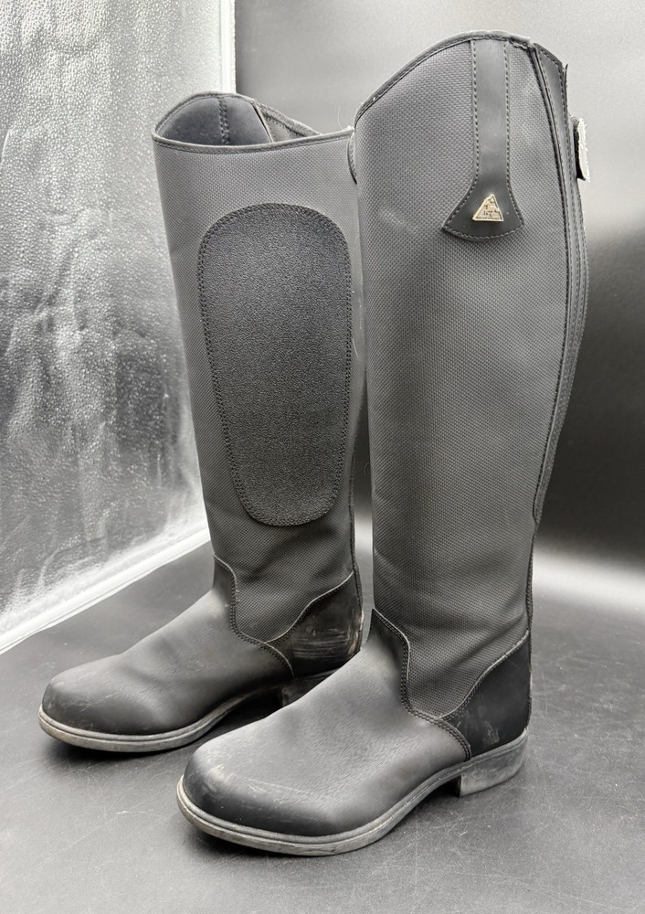Mountain Horse Rimfrost Rider Normal Black Boots Men’s Size 8
