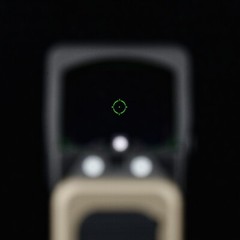 Multi-Reticle 3 MOA Green Dot & 28 MOA Circle Sight for RMR/507C Cut Plate Mount