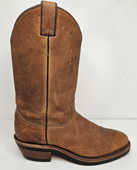 Vibram Chippewa Men’s Leather Western Cowboy Boots Brown Size 8.5 D 21008.