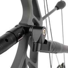 Archery Bow Stabilizer for Compound Bow, 3K Carbon Fiber 6″, 8″, 10″, 12″ Rod…